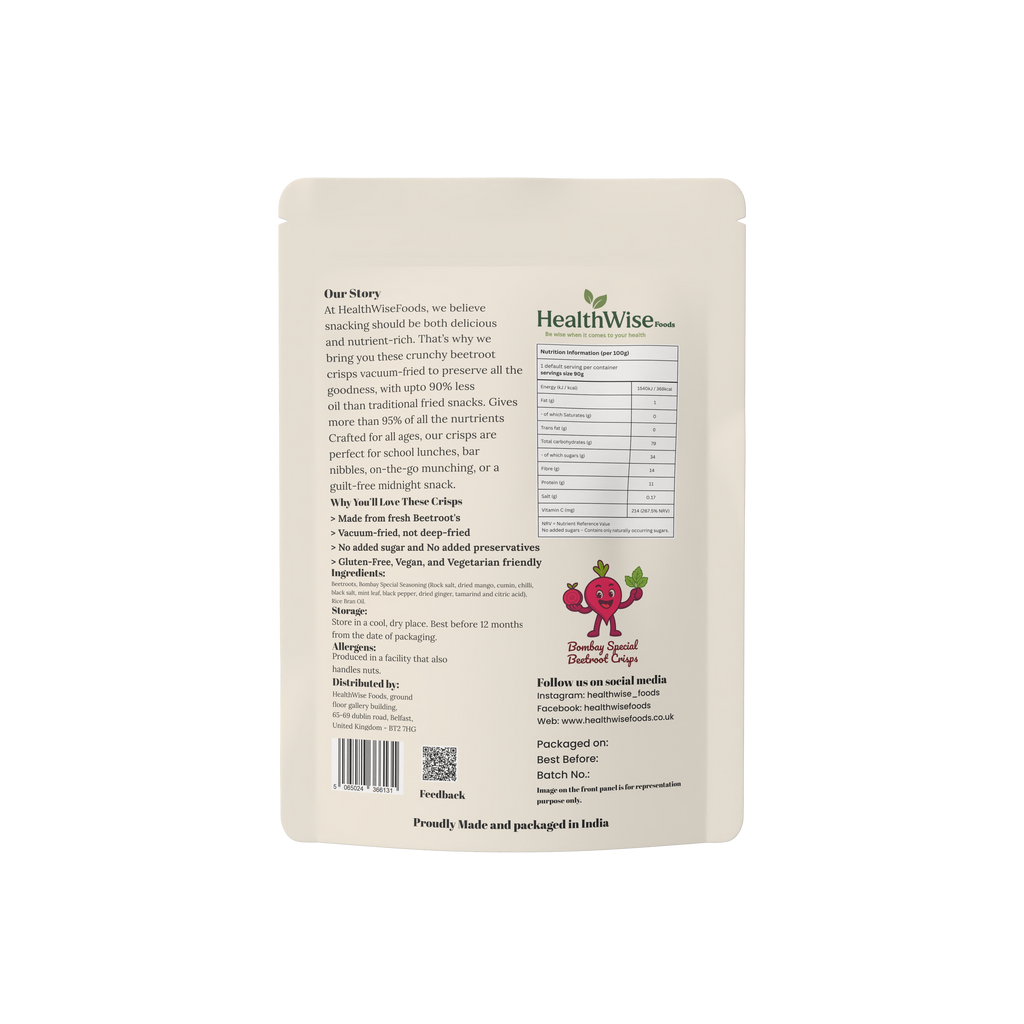 Beetroot Crisps (Bombay Special)