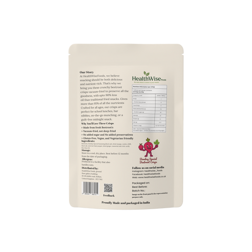 Beetroot Crisps (Bombay Special)