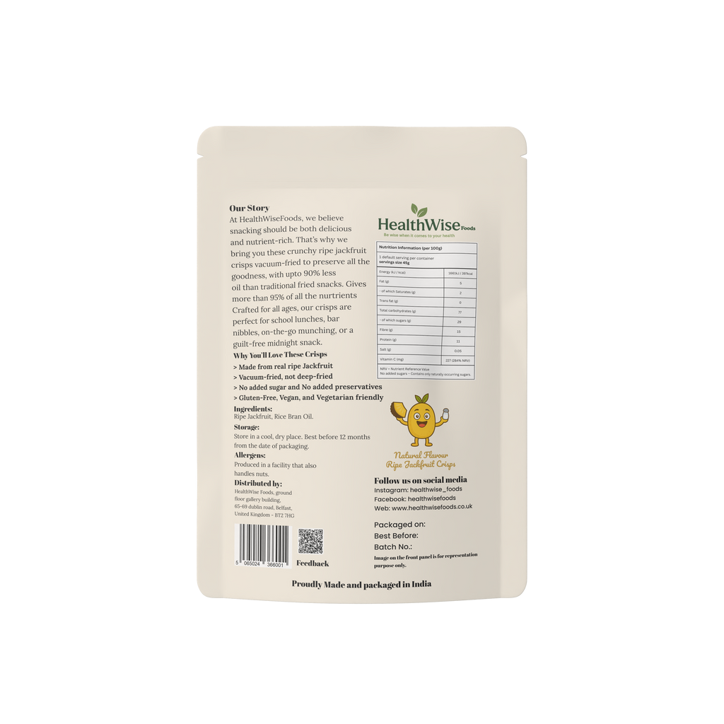 Jackfruit Crisps (Natural Flavour)