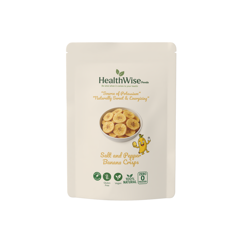 Banana Crisps (Salt and Pepper)